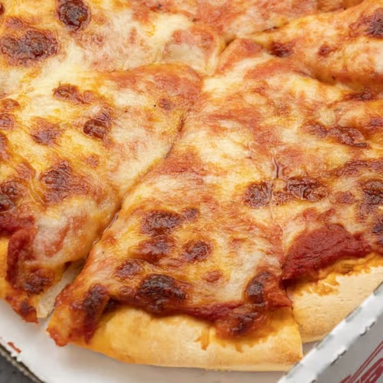 Savor our cheese pizza