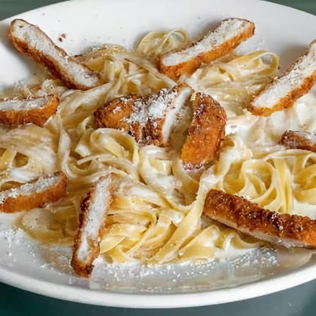 Fettuccine Alfredo.
